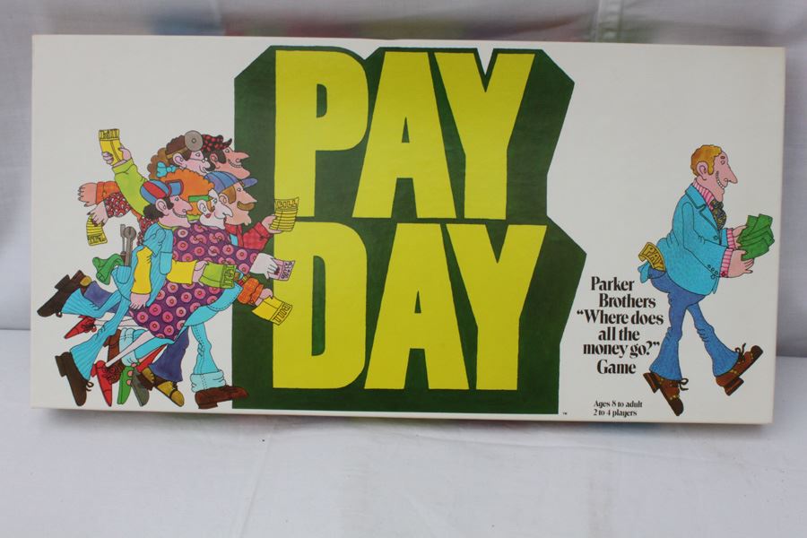 Pay Day Parker Brother Game 1975