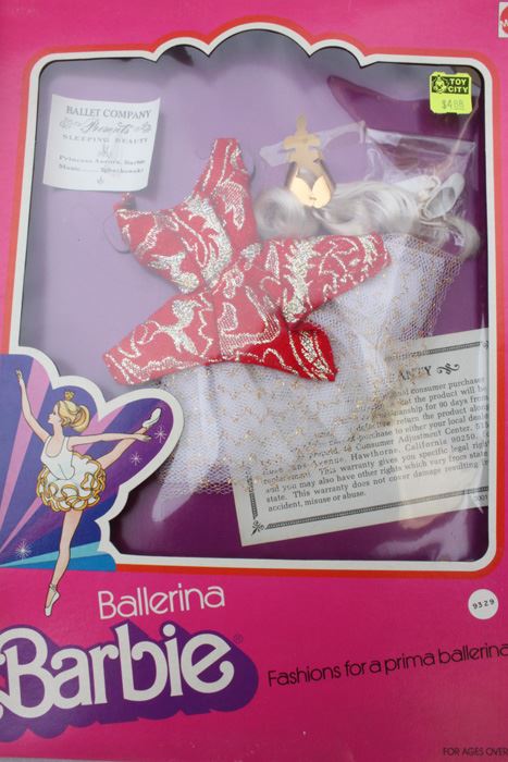 Barbie Fashions Ballerina, Superstar And Perfume Pretty New In Box Mattel 1975, 1976, 1977 & 1987 [Photo 2]