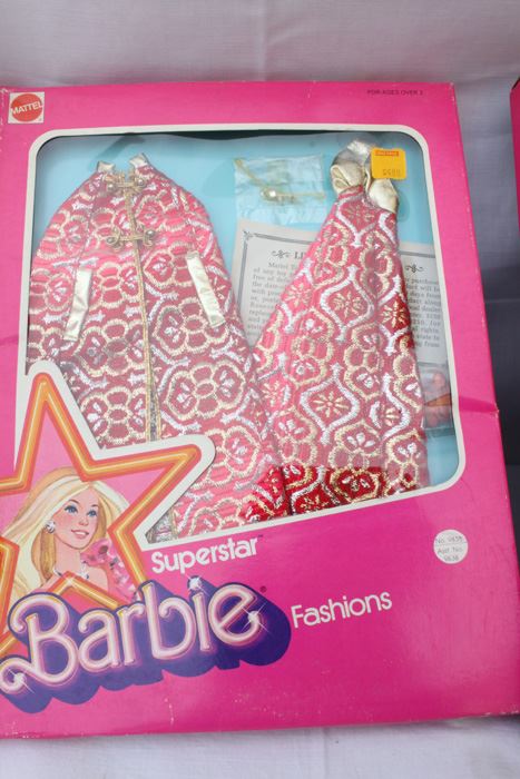 Barbie Fashions Ballerina, Superstar And Perfume Pretty New In Box Mattel 1975, 1976, 1977 & 1987 [Photo 4]