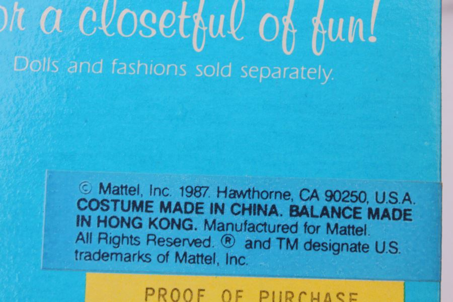 Barbie Fashions Ballerina, Superstar And Perfume Pretty New In Box Mattel 1975, 1976, 1977 & 1987 [Photo 9]