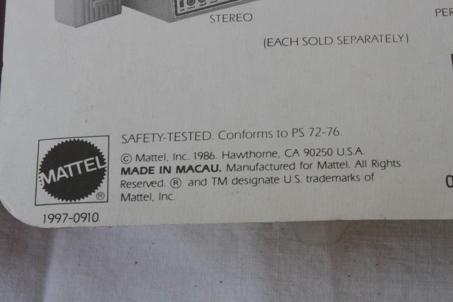 Barbie Sewing Machine And Mixer Mattel 1986 [Photo 5]