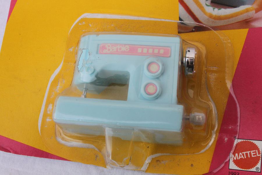 vintage barbie sewing machine