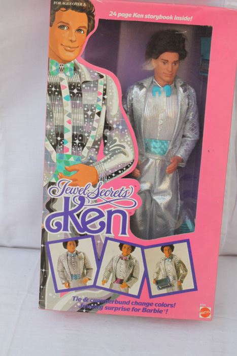 Jewel Secrets Ken Doll Mattel New In Box 1986