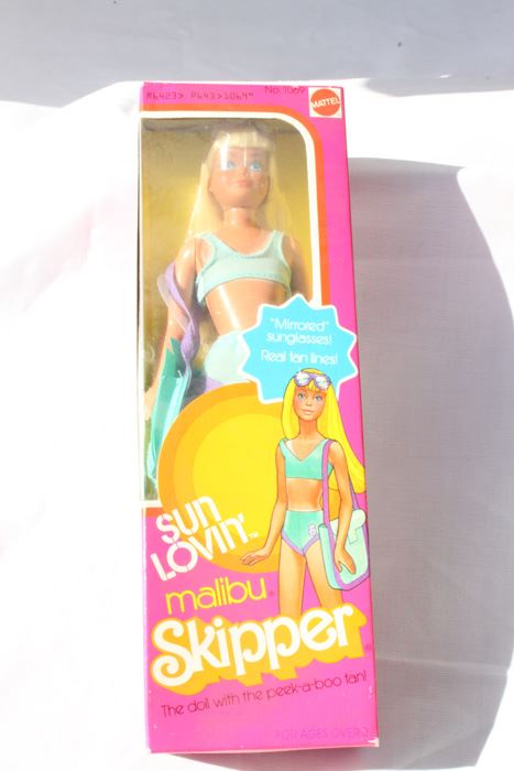 Sun Lovin' Malibu Skipper Barbie Doll Mattel New In Box 1978