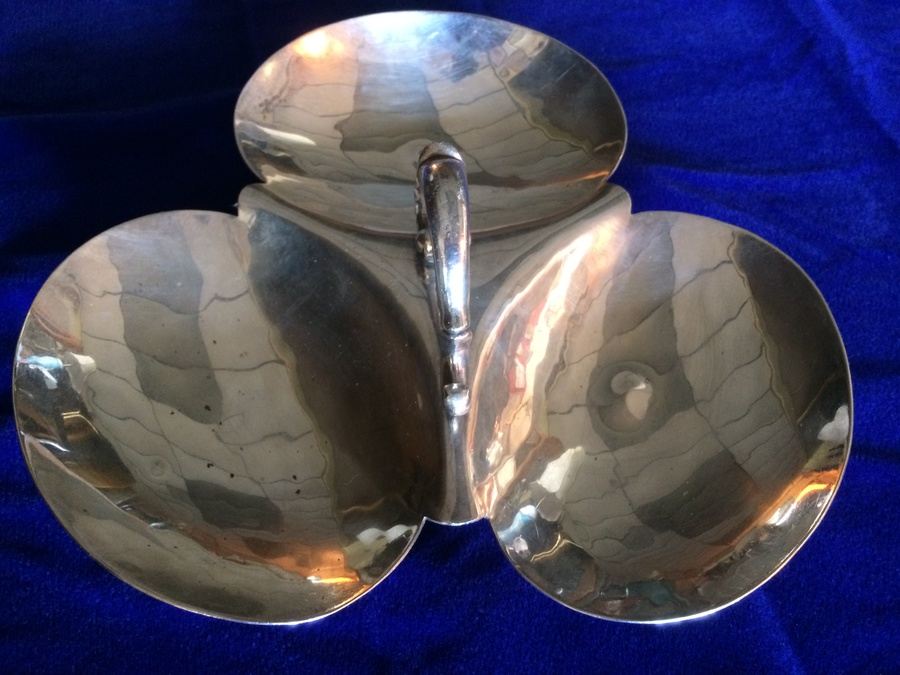 Sterling Silver Mexican Candy Dish