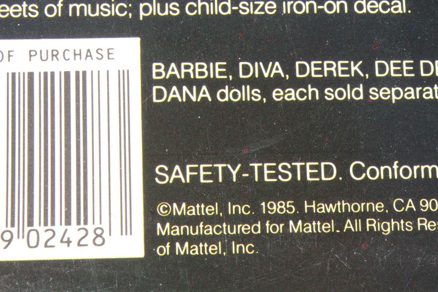 Barbie And The Rockers DEREK Mattel New In Box 1985 [Photo 4]