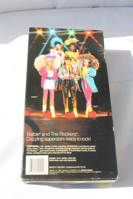 Barbie And The Rockers DEREK Mattel New In Box 1985 [Photo 3]