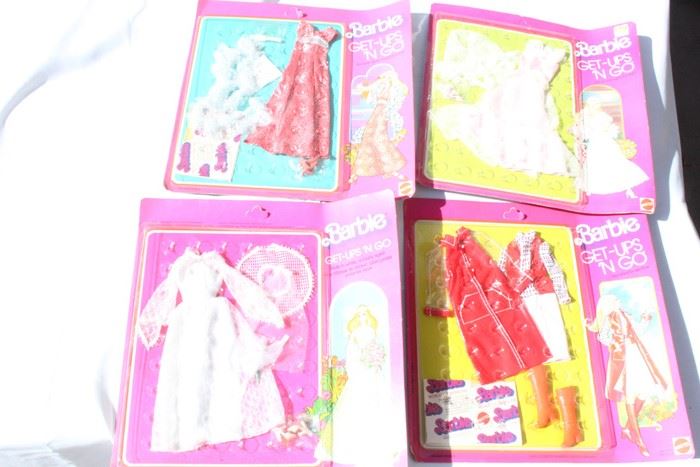 Barbie Get-Ups 'N Go Fashion Clothes Mattel New On Card 1977 [Photo 1]