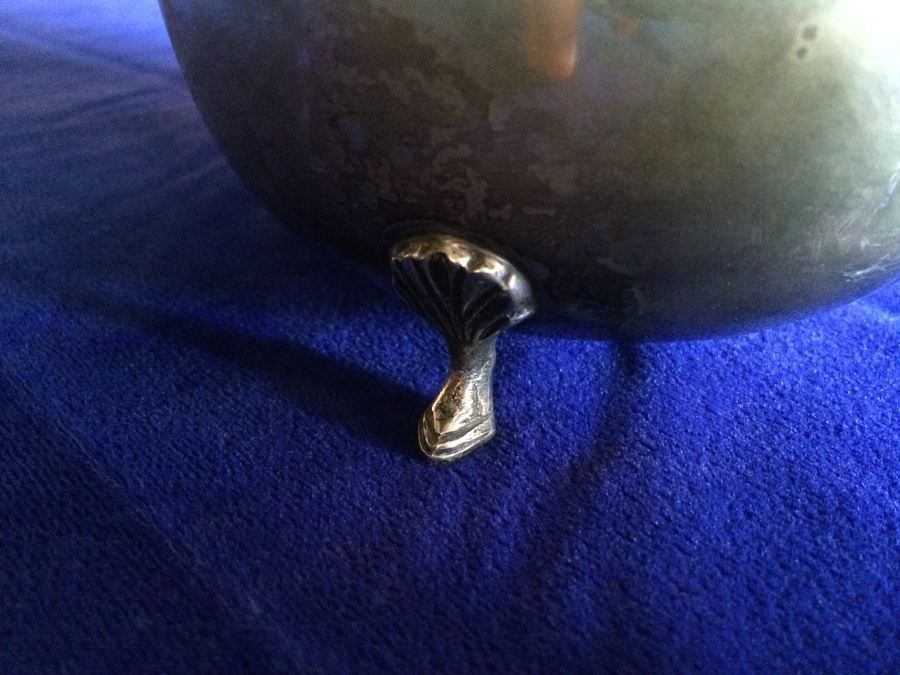 Mexican Sterling Silver Footed Bowl [Photo 7]