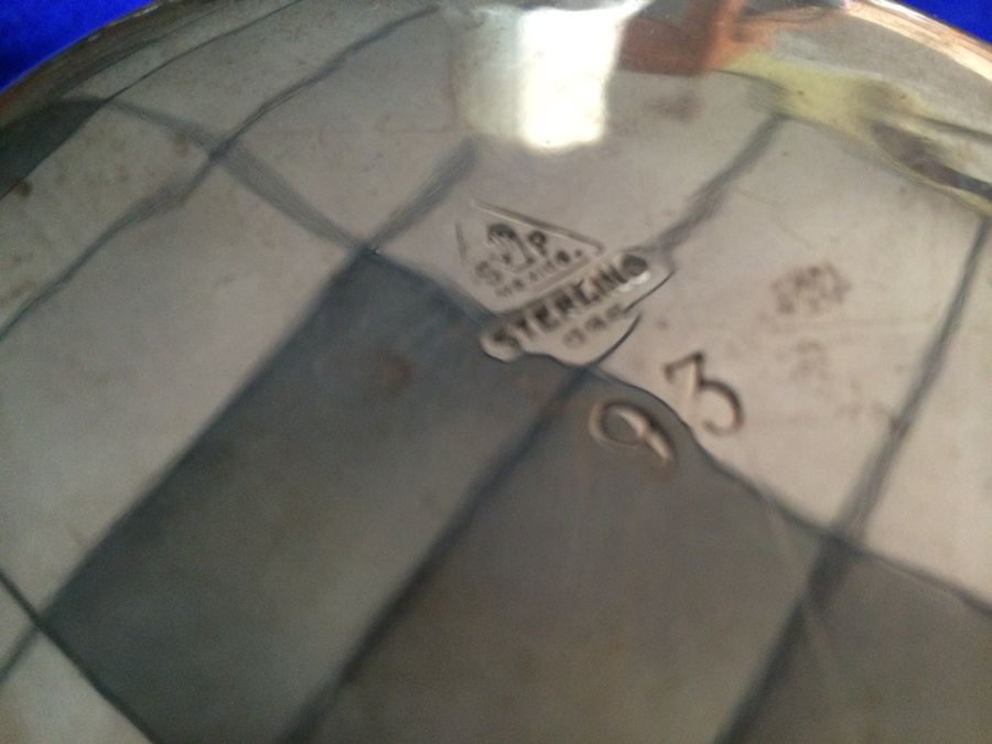 Mexican Sterling Silver Footed Bowl [Photo 5]