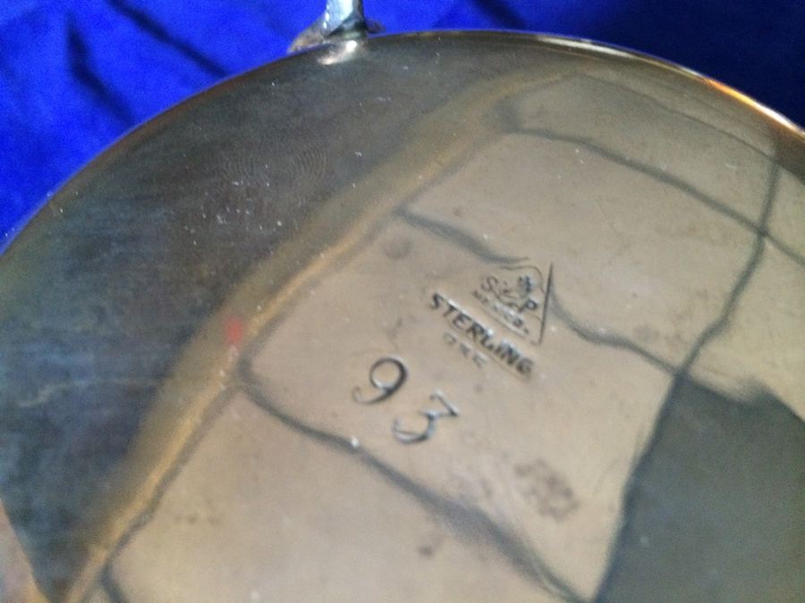 Mexican Sterling Silver Footed Bowl [Photo 4]