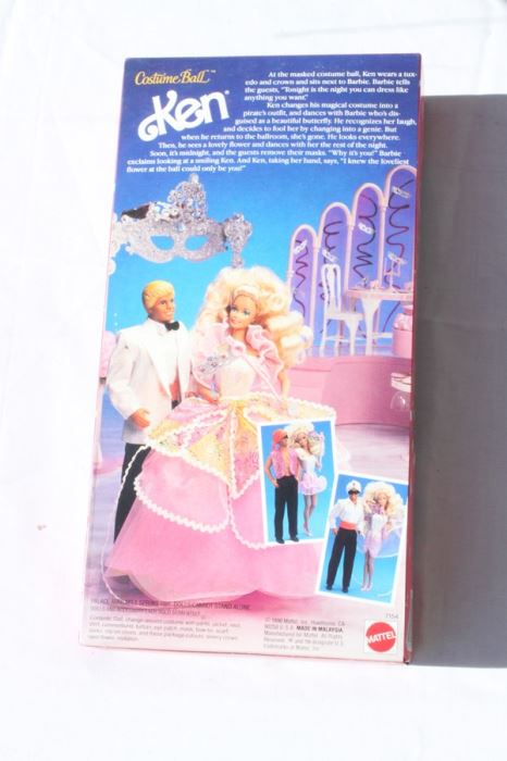 Costume Ball Ken Doll Mattel New In Box 1990 [Photo 3]