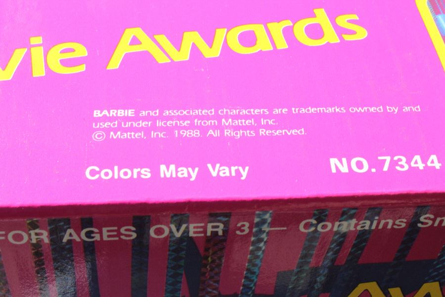 Super Star Barbie Movie Awards Playset New In Box 1988 [Photo 3]