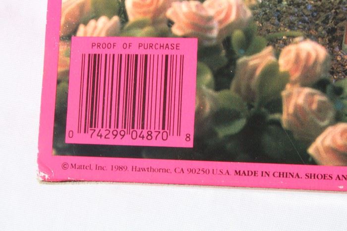 Peach Pretty Barbie Mattel New In Box 1989 [Photo 4]