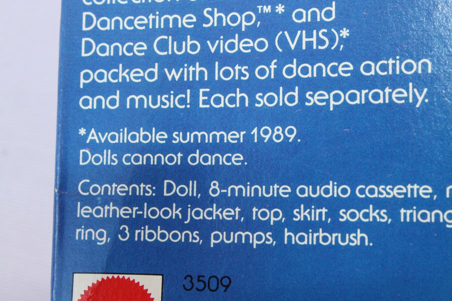 Barbie Dance Club Barbie Mattel New In Box 1989 [Photo 4]