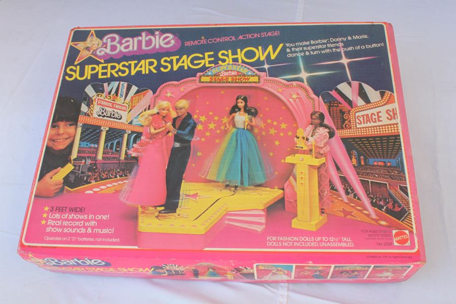 Barbie Superstar Stage Show Remote Control Action Stage Mattel New In Box 1978 [Photo 1]