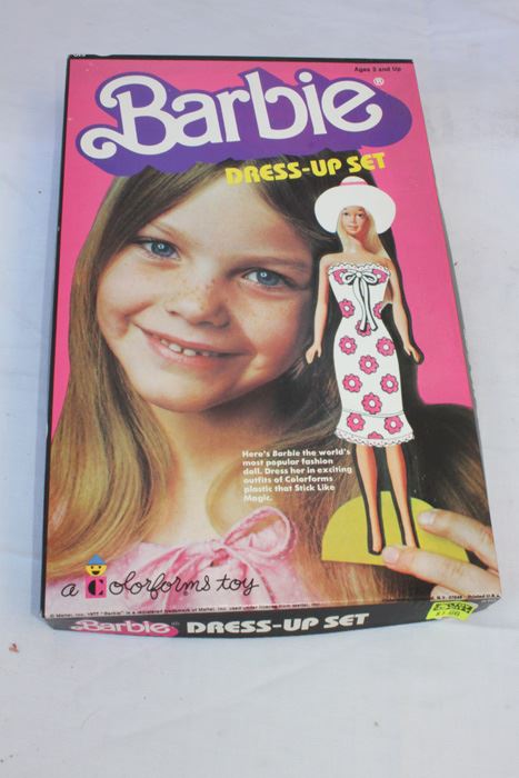 Barbie Dress-Up Set Colorforms Toy New In Box 1977 [Photo 1]