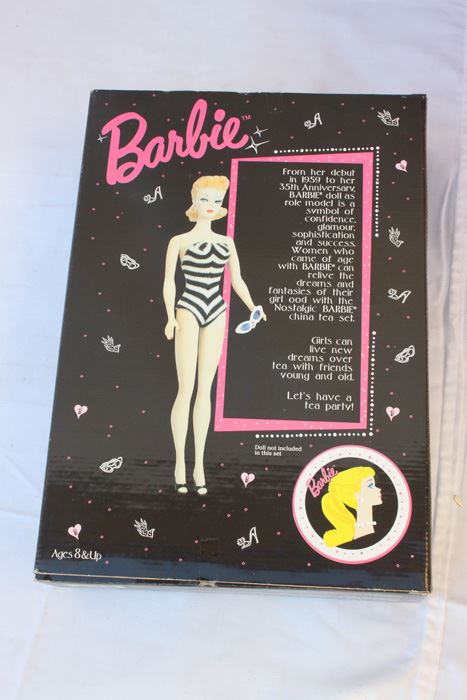 Barbie 35th Anniversary Limited Edition Tea Set New In Box Mattel 1994 [Photo 5]