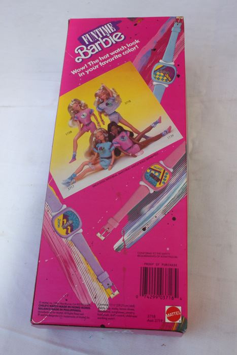 Funtime Barbie Hot Watch Look Mattel New In Box 1986 [Photo 3]