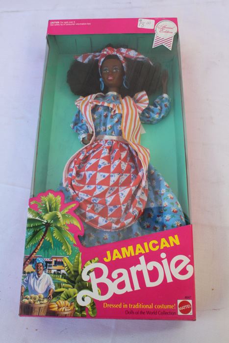 Jamaican Barbie Mattel New In Box 1991