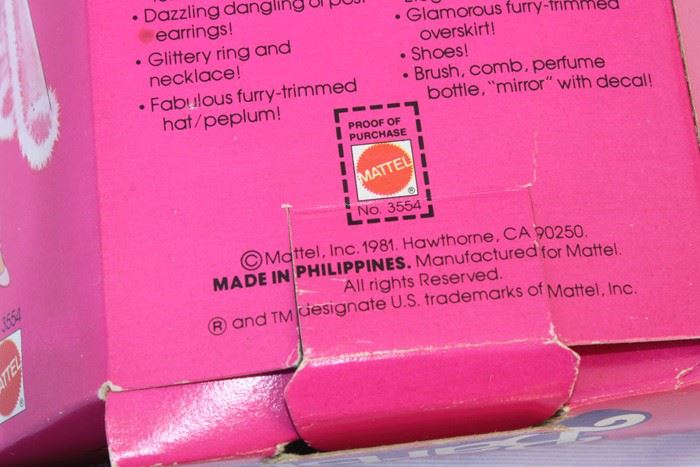 Pink & Pretty Barbie Mattel New In Box 1981 [Photo 4]