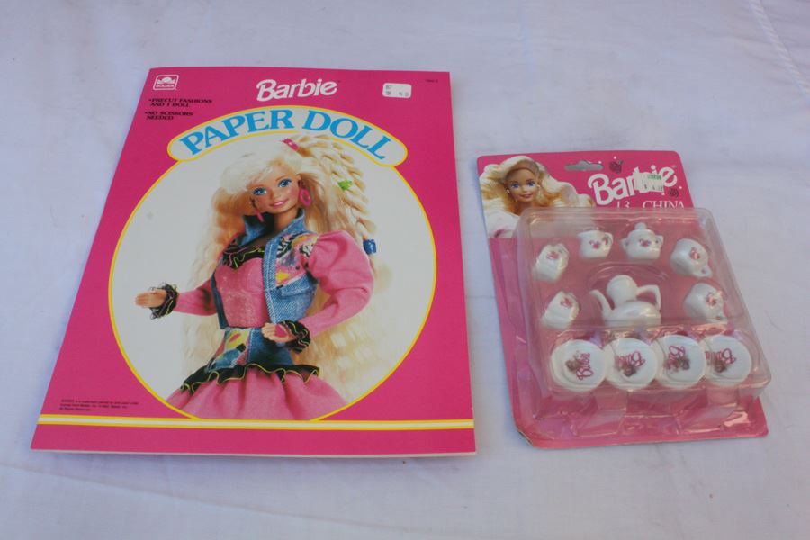 (4) Mattel Lot Paper Dolls China Sets [Photo 2]