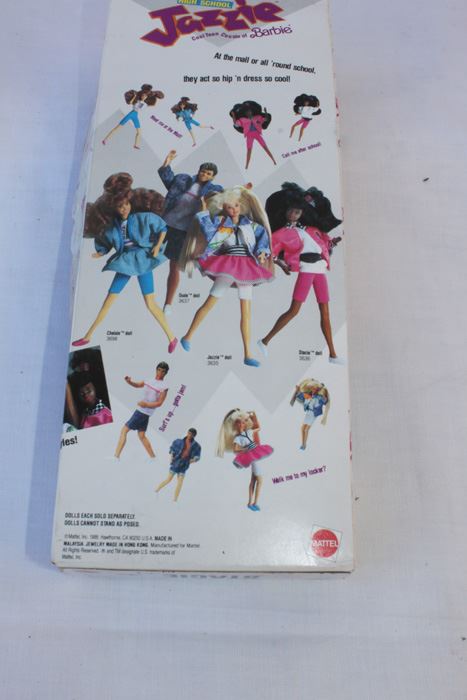 High School Jazzie Cool Teen Cousin Of Barbie Stacie Mattel New In Box 1988 [Photo 5]