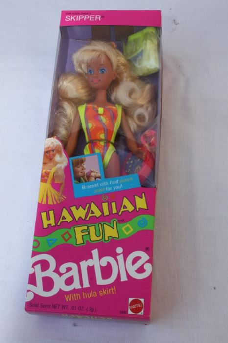 Hawaiian Fun Barbie Mattel New In Box 1990 0117