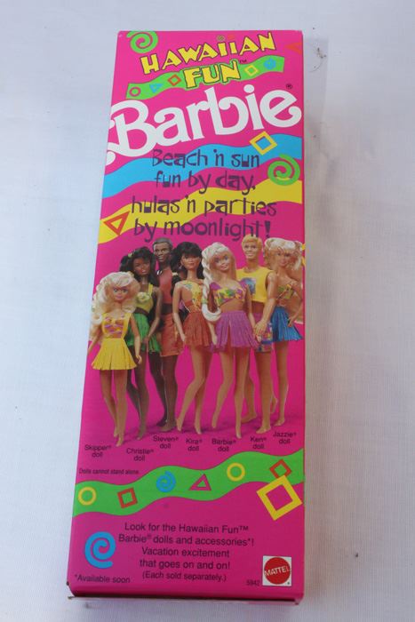 Hawaiian Fun Barbie Mattel New In Box 1990 [Photo 3]