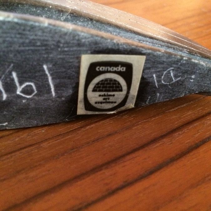 Canada Eskimo Art Esquimau Bird Stone Carving [Photo 8]