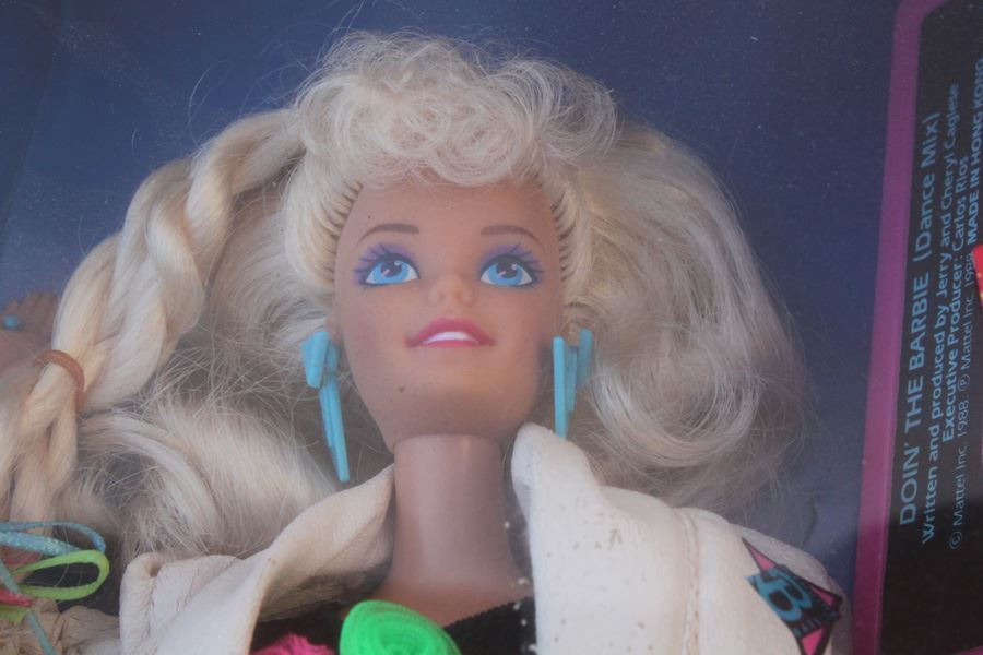 Barbie Dance Club Barbie Mattel New In Box 1989 [Photo 2]