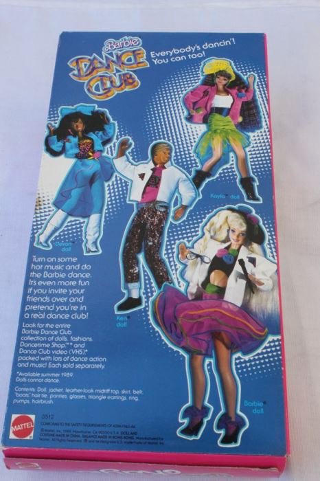 Barbie Dance Club KAYLA Mattel New In Box 1989 [Photo 3]