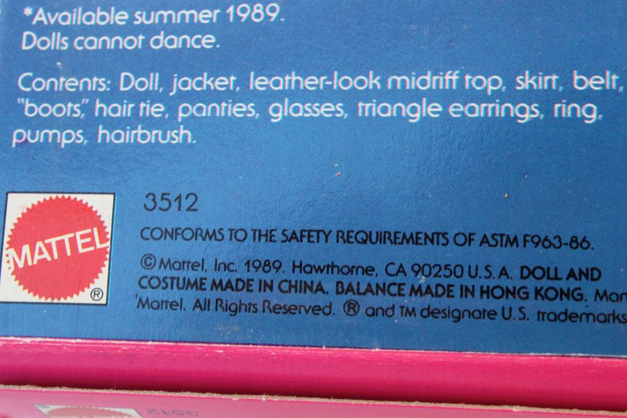 Barbie Dance Club KAYLA Mattel New In Box 1989 [Photo 4]