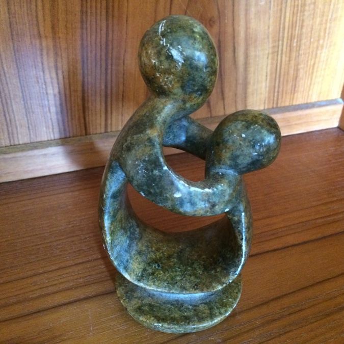 Mother and Child Marble Sculpture [Photo 3]