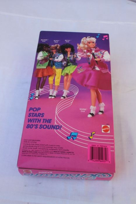 Barbie Sensations Mattel New In Box 1987