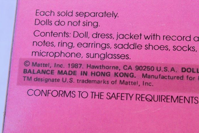 Barbie Sensations Belinda Mattel New In Box  [Photo 4]