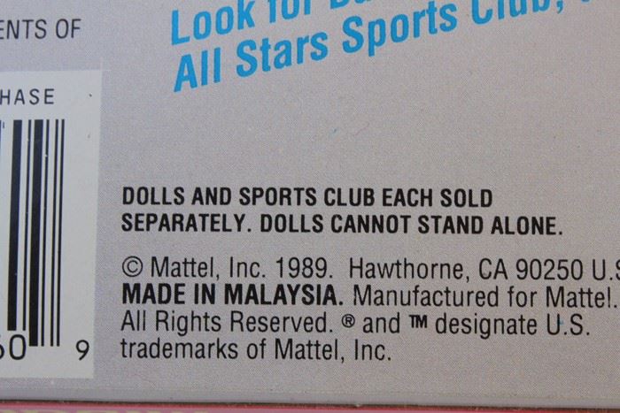Barbie And The All Stars Midge Mattel New In Box 1989 [Photo 4]