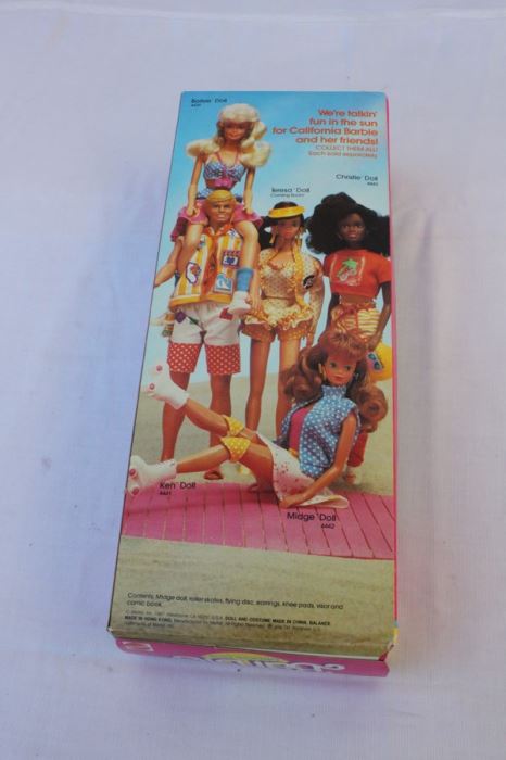 California Dream Barbie Midge With Comic Book Mattel New In Box 1987 [Photo 3]
