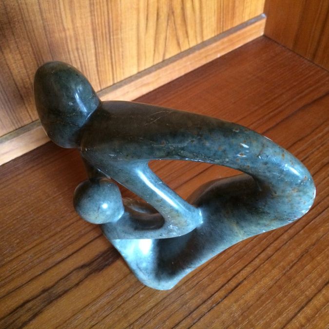 Mother and Child Marble Sculpture [Photo 5]