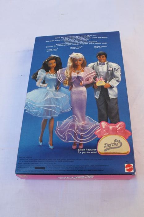 Perfume Pretty Barbie Mattel New In Box 1987 [Photo 4]