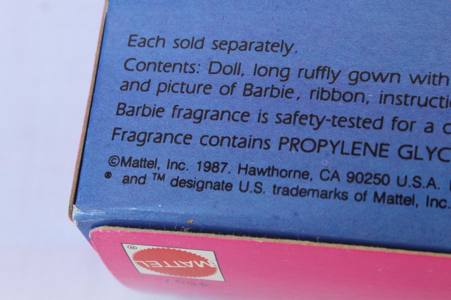 Perfume Pretty Whitney Mattel New In Box 1987 [Photo 4]