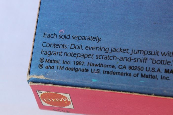 Perfume Giving Ken Doll Mattel New In Box 1987 [Photo 5]