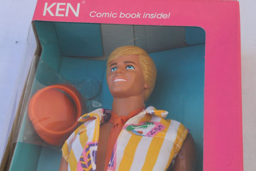 California Barbie Ken Doll Mattel New In Box With Comic Book 1987 [Photo 3]