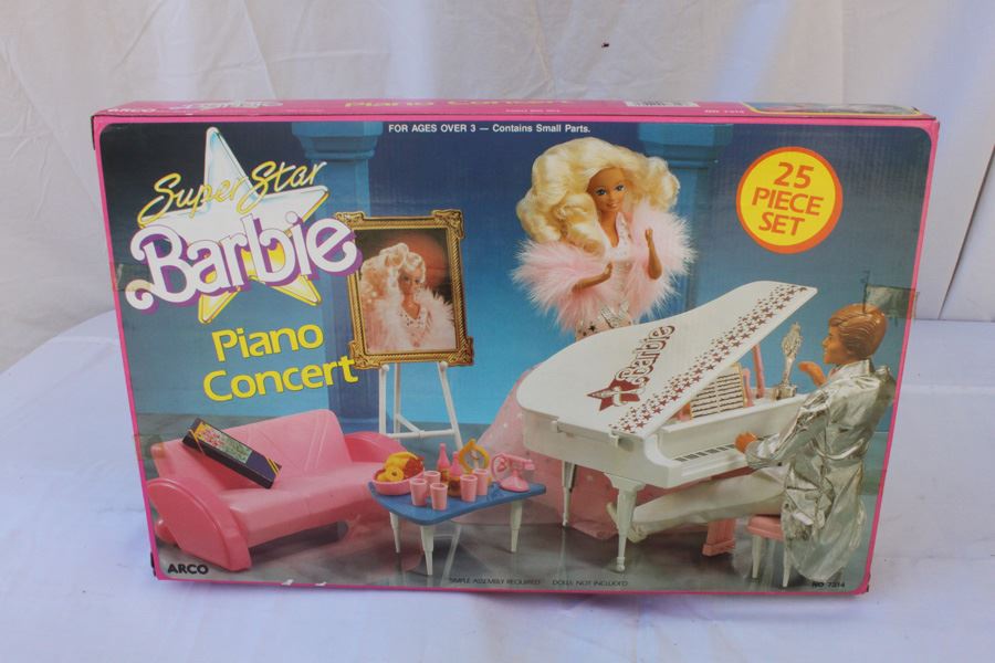 Super Star Barbie Piano Concert Mattel New In Box [Photo 1]