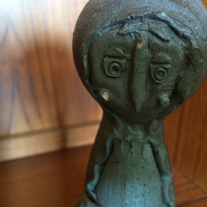 (3) Pottery Figures [Photo 6]