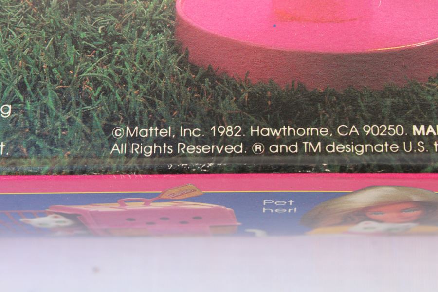 Fluff Barbie Doll's Cuddly Kitten Mattel New In Box 1982 [Photo 4]