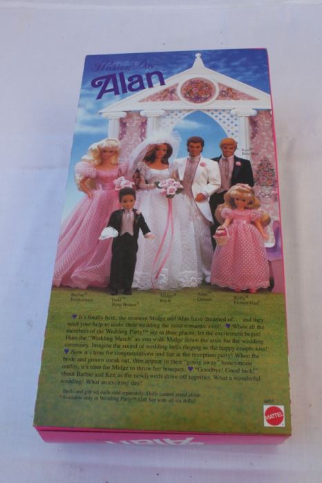 Wedding Day Alan Doll Mattel New In Box 1990 [Photo 3]