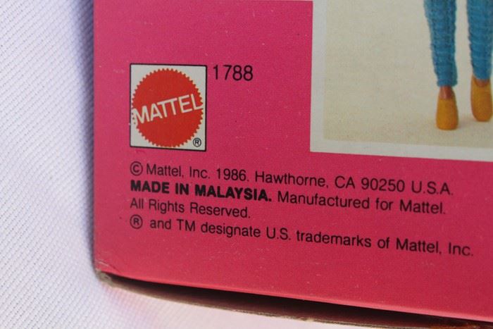 My First Barbie New In Box Mattel 1986 [Photo 4]