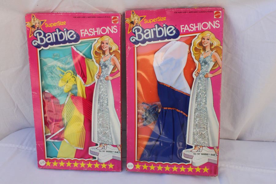 Super Size Barbie Fashions Mattel New In Box 1977