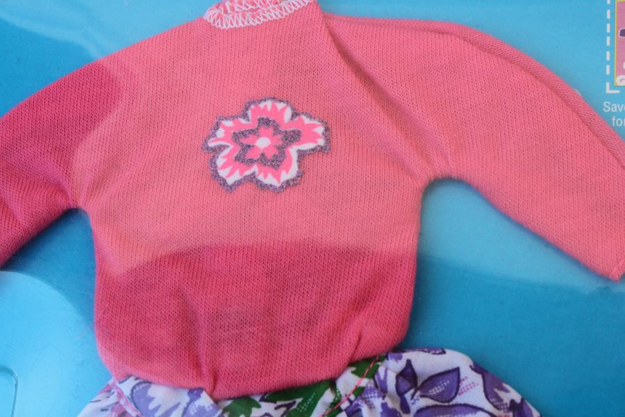 My First Barbie Outfits Clothing Mattel New On Card 1991 [Photo 4]